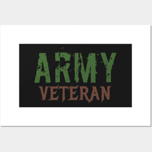 Army Veteran Posters and Art